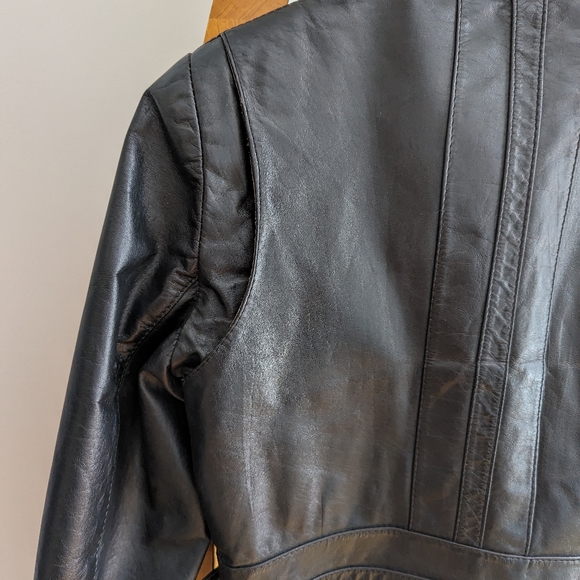 🌵 Vintage - Leather jacket - Picture 8 of 9